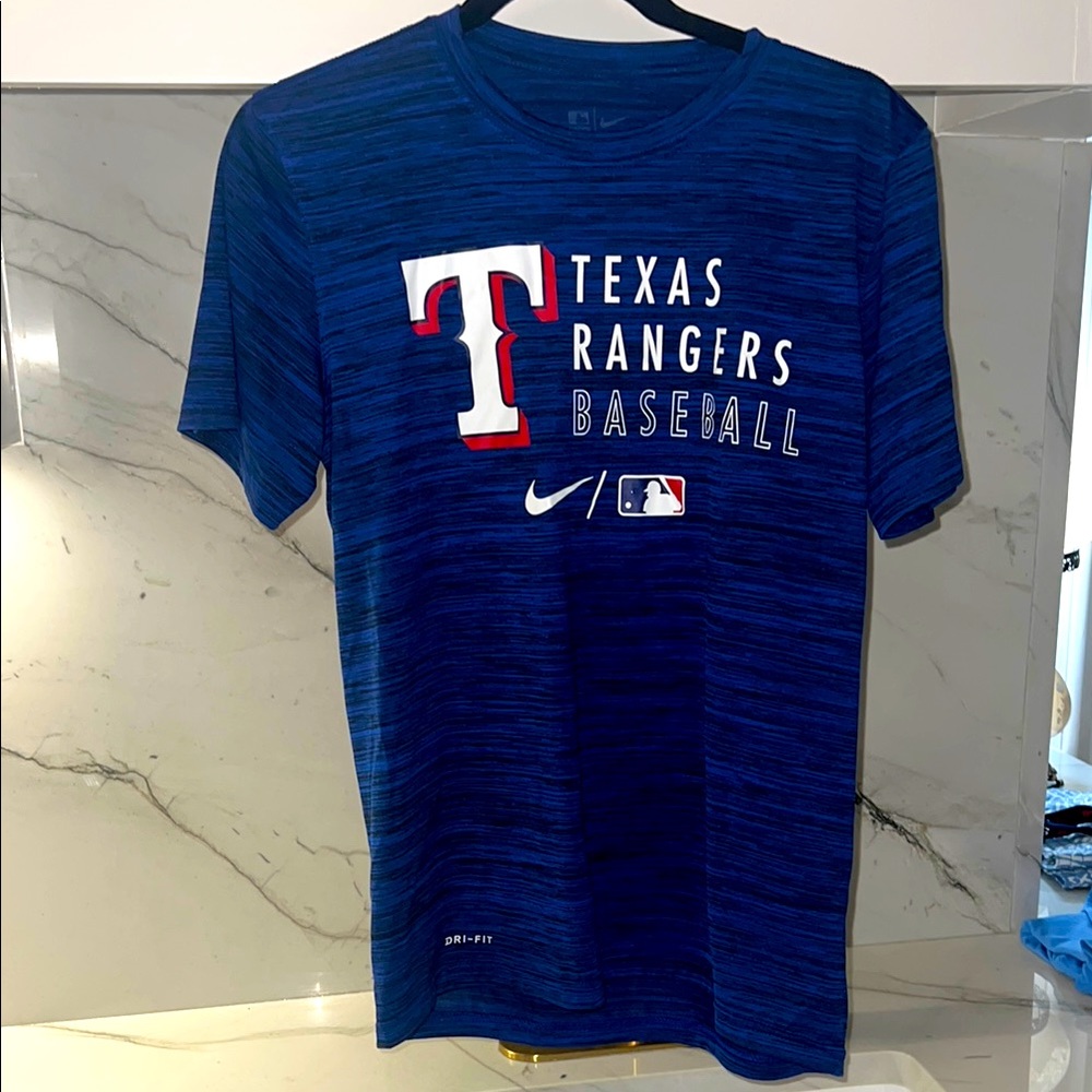 Nike Dri-Fit Texas Rangers Baseball ShortSleeve Tee